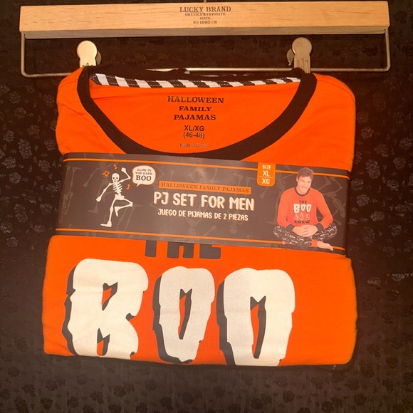 The Boo Crew - Men’s PJ Set - GLOWS IN THE DARK - Picture 5 of 7